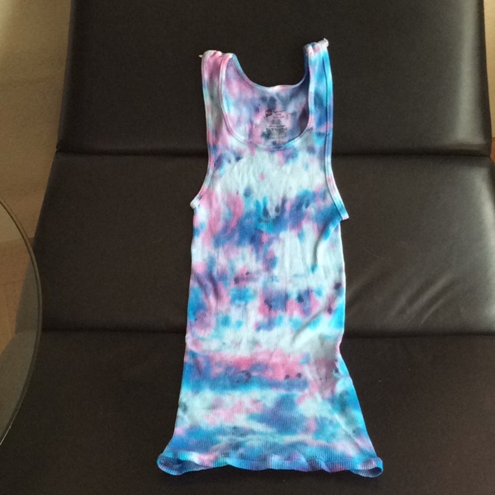 Cotton Candy Tie Dye Tank